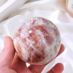 5 Sizes of Red Sunstone Crystal Sphere Balls Wholesale 123043000-1