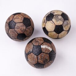 5pcs 8cm Black Agate Crystal Sphere Football Wholesale 123115000