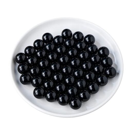 5pcs Black Obsidian Crystal Sphere Ball Wholesale 123050001