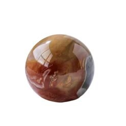 5pcs Brown Ocean Agate Crystal Sphere Ball Wholesale 123073001