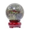 5pcs Green Dragons Blood Jasper Crystal Sphere Ball Wholesale 123079009