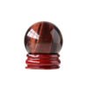 5pcs Red Tigers Eye Crystal Sphere Balls with Base Wholesale 123064000