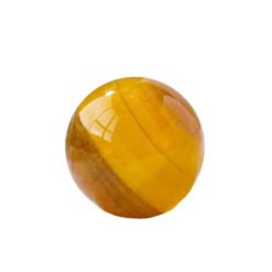 5pcs Yellow Fluorite Crystal Sphere Ball Wholesale 123076001