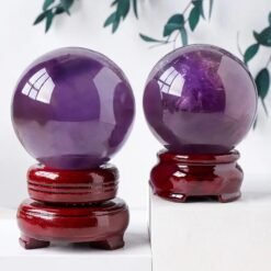 6 Sizes of Uruguay Amethyst Crystal Sphere Balls Wholesale 123086000-1