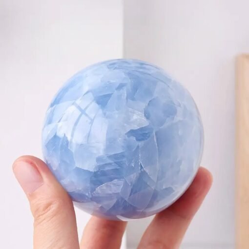 7 Sizes of Blue Celestite Crystal Sphere Balls Wholesale 123069000-1