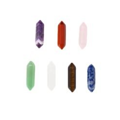 15 Types of 0.83cm Double-Terminated Crystal Point Wholesale 102218000-1