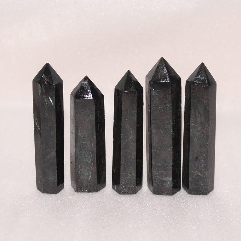 Astrophyllite Tower 3.94 in Black 0.97 lb