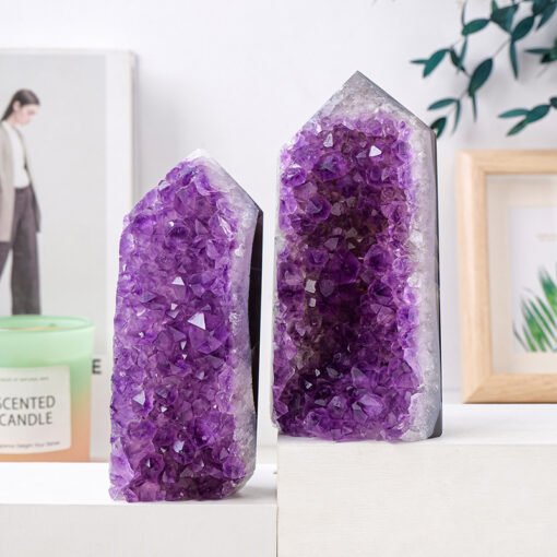 1kg Uruguayan Purple Crystal Tower Pillar Wholesale 102109000-1