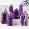 1kg Uruguayan Purple Crystal Tower Pillar Wholesale 102109000-2