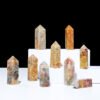 2 Sizes of Colorful Crazy Agate Crystal Tower Pillar Wholesale 102083000