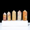 2 Sizes of Colorful Crazy Agate Crystal Tower Pillar Wholesale 102083000-2