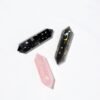 3 Sizes of Black Obsidian Double-Terminated Crystal Point Wholesale 102211000-1