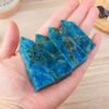 3 Sizes of Blue Apatite 4-sided Crystal Tower Pillar Wholesale 102153000-1