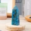 3 Sizes of Blue Apatite 4-sided Crystal Tower Pillar Wholesale 102153000