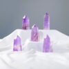 3 Sizes of Brazilian Purple Amethyst Crystal Tower Pillar Wholesale 102103000-2