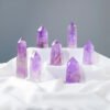 3 Sizes of Brazilian Purple Amethyst Crystal Tower Pillar Wholesale 102103000-3