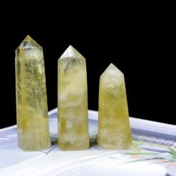 3 Sizes of Citrine Quartz Tower Pillar Wholesale 102180000-1