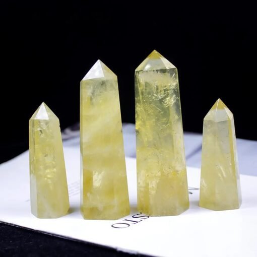 3 Sizes of Citrine Quartz Tower Pillar Wholesale 102180000-2