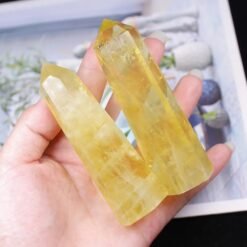 3 Sizes of Citrine Quartz Tower Pillar Wholesale 102180000