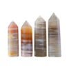 3 Sizes of Gray Agate Crystal Tower Pillar Wholesale 102140000-3