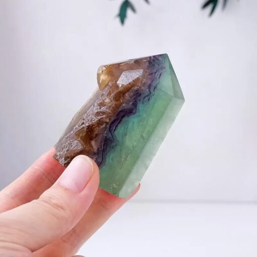 3 Sizes of Green Fluorite Crystal Tower Pillar Wholesale 102062000-1