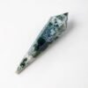 3 Sizes of Green Moss Agate Crystal Pendulum Pillar Wholesale 102121000