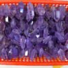 3 Sizes of Purple Amethyst Double-Terminated Crystal Point Wholesale 102223000-1