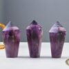 3 Sizes of Purple Amethyst Small Crystal Tower Pillar Wholesale 102174000