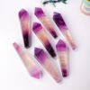 3 Sizes of Purple Fluorite Crystal Pendulum Pillar Wholesale 102142000-1