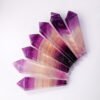 3 Sizes of Purple Fluorite Crystal Pendulum Pillar Wholesale 102142000-2