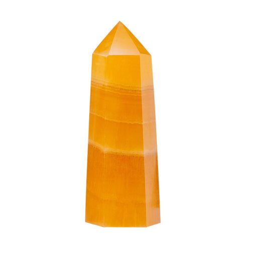 3 Sizes of Yellow Calcite Crystal Tower Pillar 10-13cm Wholesale 102162000-2