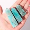 4 Sizes of Blue Amazonite 4-Sides Crystal Tower Pillar Wholesale 102096000-1