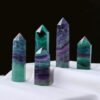 4 Sizes of Colorful Fluorite Crystal Tower Pillar Wholesale 102086000-1