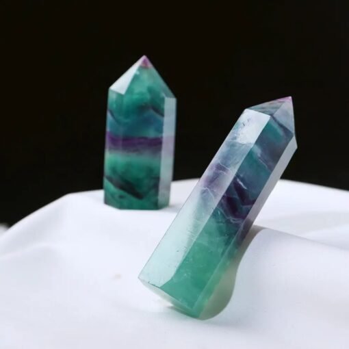 4 Sizes of Colorful Fluorite Crystal Tower Pillar Wholesale 102086000