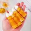 4 Sizes of Natural Yellow Calcite Crystal Tower Pillar Wholesale 102161000-1