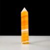 4 Sizes of Natural Yellow Calcite Crystal Tower Pillar Wholesale 102161000