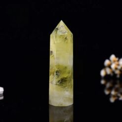 4 Sizes of Natural Yellow Quartz Crystal Tower Pillar Wholesale 102038000