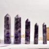 4 Sizes of Purple Dream Amethyst Crystal Tower Pillar Wholesale 102139000-1