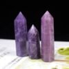 4 Sizes of Purple Mica Crystal Tower Pillar Wholesale 102023000