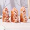 4 Sizes of Red Agate Teeth Crystal Tower Pillar Wholesale 102091000-1