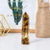 4 Sizes of Yellow Goldstone Crystal Tower Pillar Wholesale 102107000