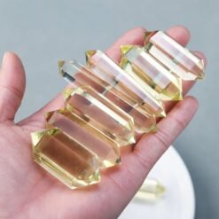 4 Sizes of Citrine Double-Terminated Crystal Point Wholesale 102220000