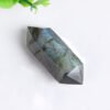 5 Sizes of Gray Labradorite Double-Terminated Crystal Point Wholesale 102198000