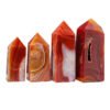 5 Szies of Red Agate Crystal Tower Pillar Wholesale 102078000-3