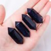 5pcs Blue Sandstone 4.5cm Double-Terminated Crystal Point Wholesale 102217000