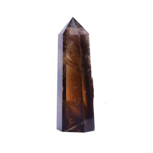 5pcs Brown Smoky Quartz Crystal Tower Pillar Wholesale 102064009-1