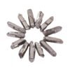 5pcs Gray Aura Quartz Double-Terminated Crystal Point Wholesale 102224000-3