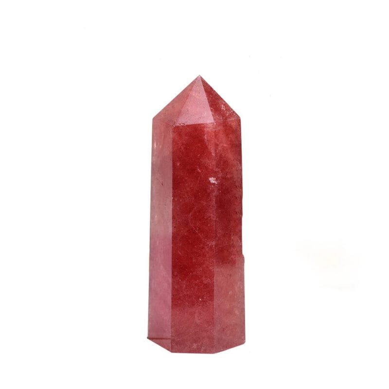 Strawberry Quartz Tower 3.94 in