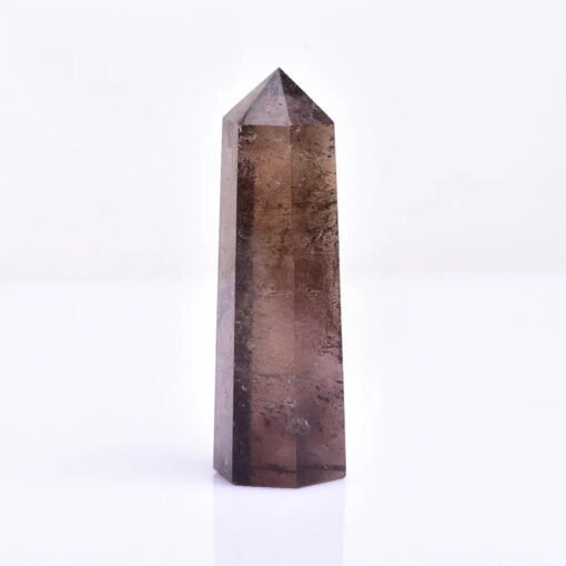 6 Sizes of Brown Tea Quartz Crystal Tower Pillar Wholesale 102012000