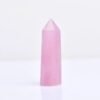 6 Sizes of Pink Rose Quartz Crystal Tower Pillar Wholesale 102006000